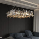 Nordic Crystal Led Pendant Lights for Living Dining Room by Ljojo