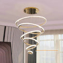 Ljojo LED Pendant Chandeliers for Staircase | Modern Home Decor Hanging Light