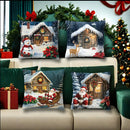 Christmas Snow View Pillowcase - Ljojo Branded Cozy Home Decor