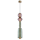 Italian Glass Pendant Lamp Modern Led Chandelier for Living Bedroom Kitchen Island Dining Table by Ljojo