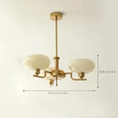 Retro Artistic LED Pendant Light Acrylic Ball for Bedrooms & Living Rooms by Ljojo