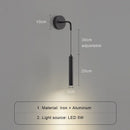 LED Modern Wall Lamp Spotlights Indoor Lighting | Bedroom Living Room Decor Ljojo