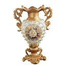 Ljojo™ European Resin Vase Dried Flower Arrangement Home Decor Plate