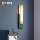 Ljojo 19.6＂LED Marble Wall Sconce 12W Indoor Wall Light for Living Room & Hallway