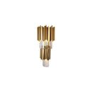 K9 Crystal Gold Chrome Chandelier - Luxury LED Ceiling Fixture for Living Room by Ljojo