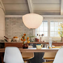 Japanese Wabi Sabi Pendant Lamp - Modern Rustic Bedroom Dining Room Lighting by Ljojo