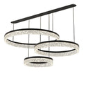 Ljojo Luxury Crystal Living Room Chandelier - Elegant Dining Room Pendant Lamp Home Decoration