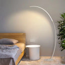 Ljojo Modern Minimalist Fishing Floor Lamps | Black/White Designer Lights for Home Room Decoration
