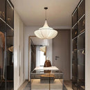 Japanese Wabi Sabi Cloth Chandelier Indoor Pendant Light by Ljojo