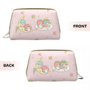 Ljojo Little Twin Stars Makeup Bag - Large Capacity Toiletry Storage Case