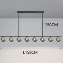 Ljojo Luxury Crystal Chandelier Pendant Light for Dining Room & Living Room Decor