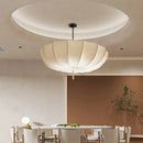 Cream Nordic Fabric Pendant Light for Living Room Dining Office Hotel - Ljojo