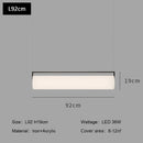 Nordic Round Tube LED Pendant Light Chandelier Home Decor Kitchen Lamp by Ljojo