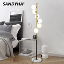 LED Floor Lamp Adjustable Brightness Modern Standing Lamp for Bedroom Living Room Ljojo