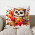 Cute Hedgehog Throw Pillow Cover for Sofa, Bedroom, Car - Ljojo Brand