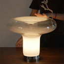 French Cream Style Jellyfish Glass Mushroom Table Lamp Creative LED Modern Home Decoration Ljojo