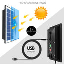 Ljojo™ Solar LED Strip Light: Rechargeable Outdoor Decoration for Garden, Christmas Atmosphere