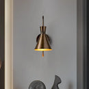 Nordic Retro Iron Copper LED Wall Lamps for Living Room Bedroom Study by Ljojo
