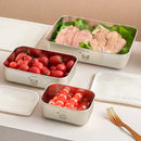 Ljojo Stainless Steel Food Storage Container - Large Capacity Fresh-Keeping Box