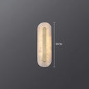 Ljojo Marble Wall Lamp Luxury Art Hotel Copper Bedside Indoor Lighting