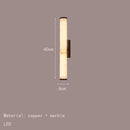 Marble Modern Wall Lamp Luxurious Living Room Lighting by Ljojo