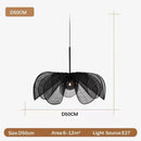 WabiSabi Japan Minimalist LED Flower Chandelier Pendant Light for Home and Restaurant Decoration