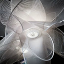 Modern PVC Flower Pendant Light LED Chandelier for Living Room - Hanging Home Decor Lamp by Ljojo