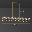Ljojo Luxury Crystal Chandelier - Modern Dining Room Pendant Light Fixture