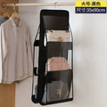 Ljojo™ Gray Handbag Organizer Hanging Storage Bag for Closet Wardrobe & Door