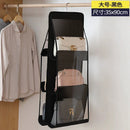 Ljojo™ Gray Handbag Organizer Hanging Storage Bag for Closet Wardrobe & Door
