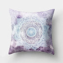 Ljojo Mandala Pattern Polyester Cushion Cover for Stylish Home Decor