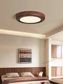 Ljojo LED Study Lamp Walnut Ceiling Light