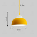 GEW Minimalism Macaroon Pendant Light Ceiling Chandelier for Bedroom Nordic Style Ljojo