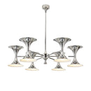 Modern Living Room Pendant Light Chandelier by Ljojo: Space Age Metallic Bedroom Study Luster