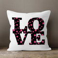 Ljojo LOVE Print Cushion Cover for Home Decor