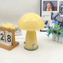 Glass Mushroom Table Lamp Nordic Style - Ljojo Ambiance Nightlight Bedside Ornament