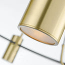 LED Copper Ring Spotlight Chandelier Elegant Lighting Fixture for Home Living Room by Ljojo