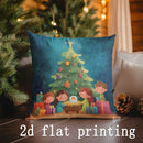 Christmas-themed Joyful Designs Cushion Covers for Sofa, Bedroom & Car by Ljojo