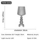 French Art Deco Style LED Dimmable Floor Lamp | Classical Standing Acrylic Bedroom Lights by Ljojo