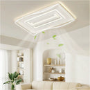 Modern Invisible Bladeless Ceiling Fan Lamp for Master Bedroom - Ljojo