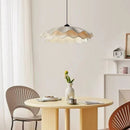 LED Pendant Light: Modern Korean Fabric Chandelier for Living Room - Ljojo