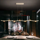Ljojo Modern Aluminum Pendant Light Sleek Bar Designer Lighting Fixtures