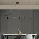Nordic Designer LED Black Chandelier Spotlight for Dining Table Pendant Lamp Ljojo