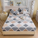 Ljojo 2024 Cotton 3-Piece Mattress Set with Pillowcases & Bedspread