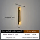 LED Wall Light Fixture for Bedroom Living Room by Ljojo - Modern Simple Strip Design