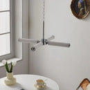 Nordic Metal LED Pendant Light for Living Room - Minimalist Home Decor Chandelier.