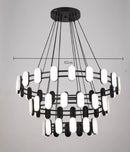 Ljojo Modern LED Pendant Light Fixture for Dining Room | Contemporary Indoor Hanging Lamp