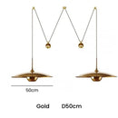 Modern Minimalist LED Pendant Light for Bedroom | Ljojo Chandelier for Dining Room & Living Room