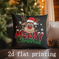 Christmas-Themed Pillow Covers by Ljojo - Perfect for Sofa, Bedroom, Car