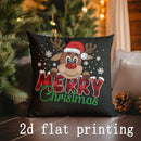 Christmas-Themed Pillow Covers by Ljojo - Perfect for Sofa, Bedroom, Car